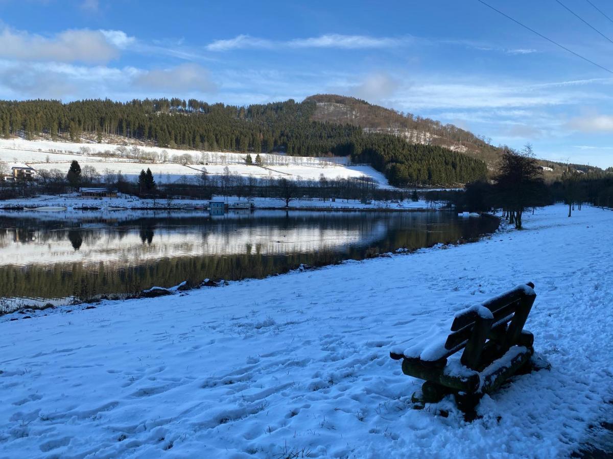 Ferienwohnung Am Hillestausee وينتربرغ المظهر الخارجي الصورة
